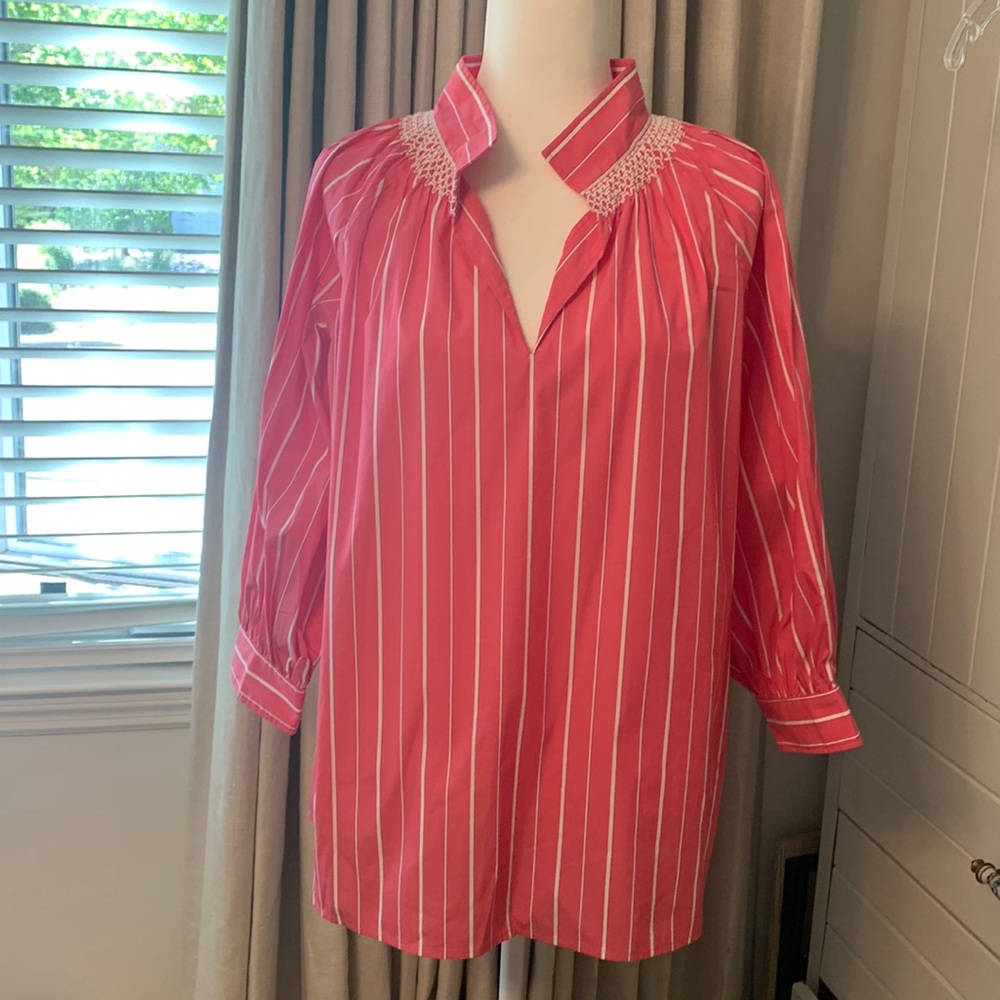Ann Mashburn Maeve Smocking Top